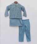 Nehru Jacket with Kurta and Pant