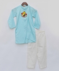Blue Kurta with Pant