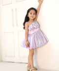 Purple Metallic Frock