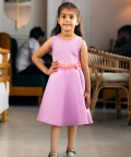 Lilac Neoprene Dress