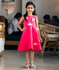 Pink Neoprene Dress