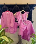 Foil Mirror Crop Top Set