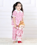 Fresh Flowers Matching Girl And Doll Sleepwear