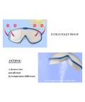 Full Vision Swimming Goggles With Integrated Earplug