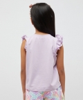 Lilac Flower Top