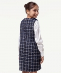 One Friday Enchanted Houndstooth Dress For Kids Girls