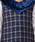 One Friday Enchanted Houndstooth Dress For Kids Girls