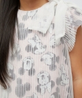 Pink Minnie Print Dress