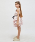 Pink And Grey Skirt