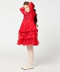 Red Lace Party Dress
