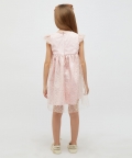 Peach Sequins Dress