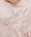 Peach Sequins Dress