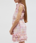 Pink Ruffle Skirt