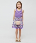 Pink Summer Floral Skirt