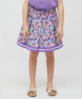 Pink Summer Floral Skirt