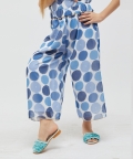 Printed Blue Cullote