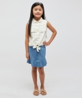Blue Denim Skirt