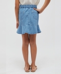 Blue Denim Skirt