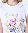 White Daisy Duck Top