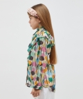 Multi Colored Printed Top