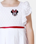 Off White Abstract Dress