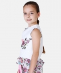 Off White Princess Top