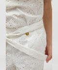 Schiffili White Shorts