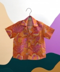 Tango Tropics Printed Cotton Hawaiian Shirt