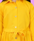 Frock Style Dress With Bow Style Straps