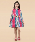 Frock Style Dress With Bow Style Straps
