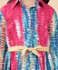 Frock Style Dress With Bow Style Straps