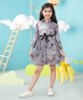 Frock Style Dress With Bow Style Straps