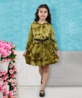 Frock Style Dress With Bow Style Straps