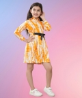 Frock Style Dress With Bow Style Straps