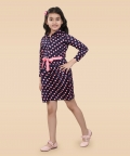 Frock Style Dress With Bow Style Straps