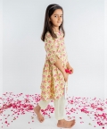 Block Printed Jaal Motif Kurta And Pants Set