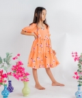 Floral Printed Tier Dress