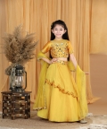 Marigold Lehenga
