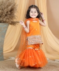 Sharara With Gathers And Work