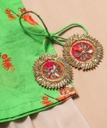 Green Pataka Suit Set