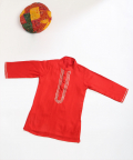 Red Festive Kurta 