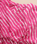 Pink Leheriya Kaftan 