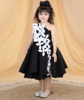 3D Hand Cut Flower Dress