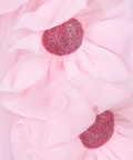 3D Flower Embllished Gown