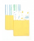 Tortoise His Home 2 Bed Sheet,1 Cushion