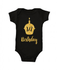 Half Birthday Cake Romper