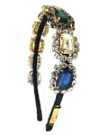 Multicolor Crystal Stones Embellished Stunning Hairband