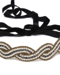 Twirl Head Wrap-Gold
