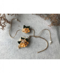 Combo Of Rakhi And Loomba - Yellow -2 Pc Set