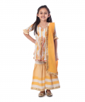 Cotton Printed Gharara Set